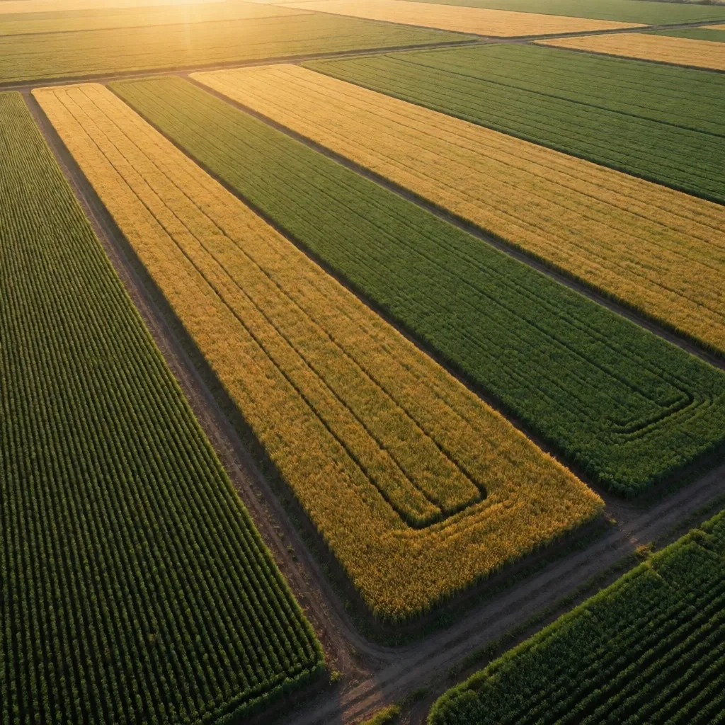 Campos de la pampa argentina