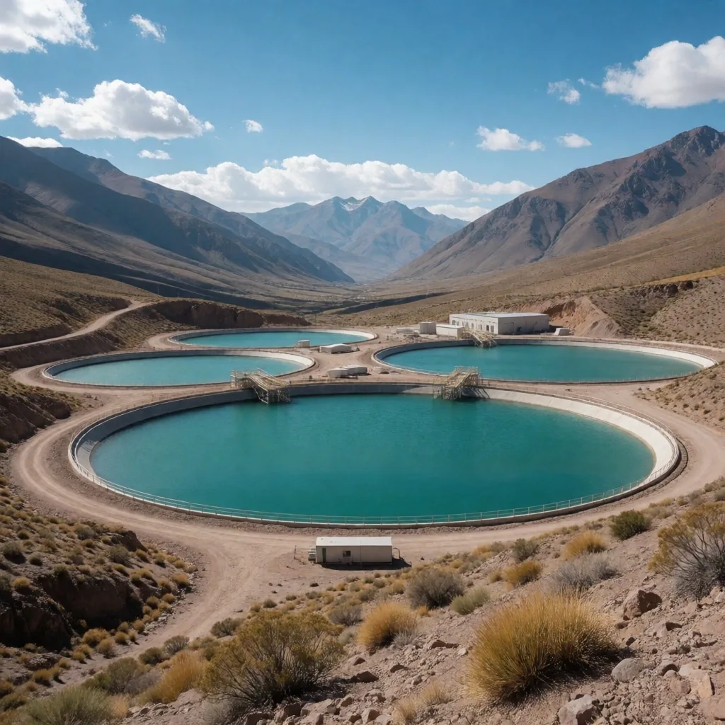 Sistema de gestión de agua en sitio minero argentino