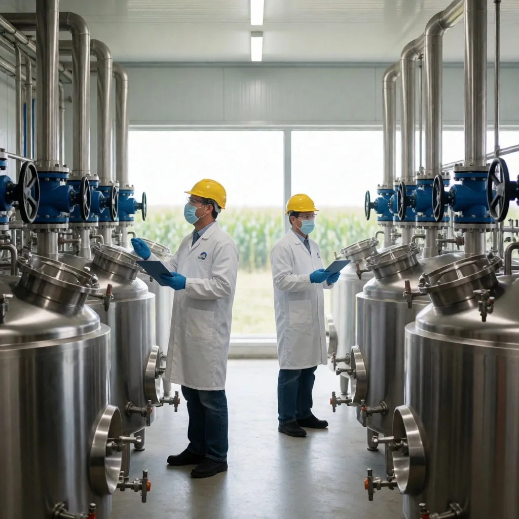 Planta de procesamiento de biodiesel en la Pampa