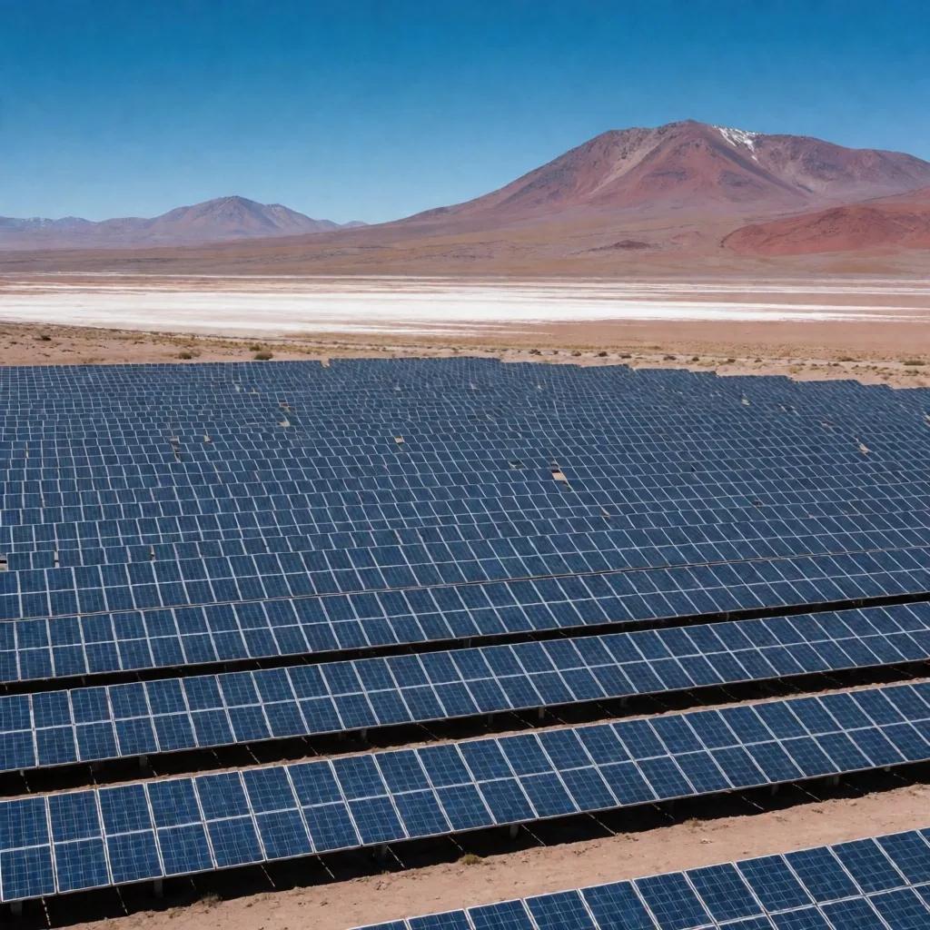 Planta fotovoltaica de gran escala en Jujuy, Argentina